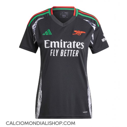 Maglie da calcio Arsenal Seconda Maglia Femminile 2024-25 Manica Corta